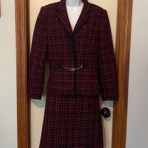 Kasper ASL vintage skirt suit